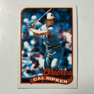 1989 Topps Baseball- Cal Ripken Jr. #250